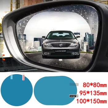 2022 Стикер на огледалото за обратно виждане на автомобила с Непромокаемой Фолио, защитно Непромокаемая Стикер срещу Замъгляване, Водоустойчив Стикер На Прозореца на колата, Прозрачен Стикер