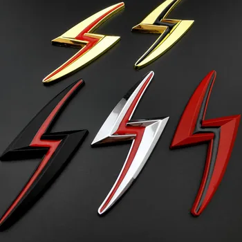 3D Метални Автомобилни Букви S Светкавица Логото на Емблемата на Иконата На Крилото На Багажника Етикети За Nissan 200sx 240sx Zenki Silvia S14 S15 Аксесоари