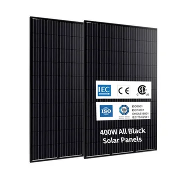 400 W 450 W Напълно черни моноблочные слънчеви панели panneau solaire painel solar Възкръснал energy 400 W