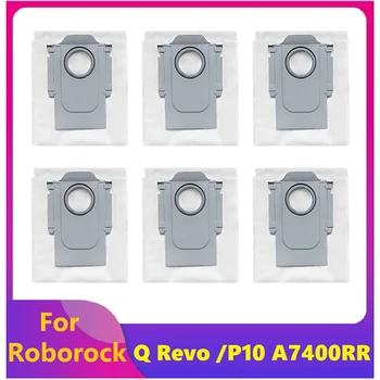 6 Бр. Резервни Части За Roborock Q Revo/Roborock P10 A7400RR Робот-Прахосмукачка Резервни Части За прах колектори