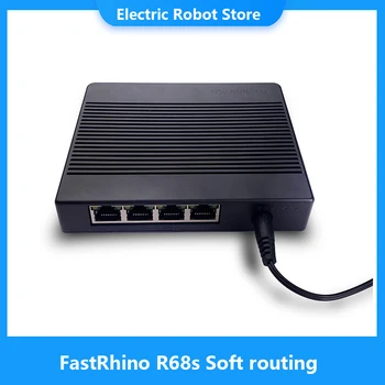 FastRhino R68s 2.5 G Софтуерна изпращане на openwrt Такса развитие R4S/ R2S четири мрежови порта