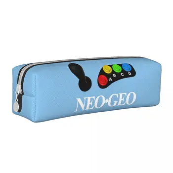 Neo Geo Arcade Молив Случай Модерна Детска Дръжка Скоростна Чанти За Моливи За Момичета И Момчета С Голям Капацитет Ученически Пособия Подаръци Пеналы