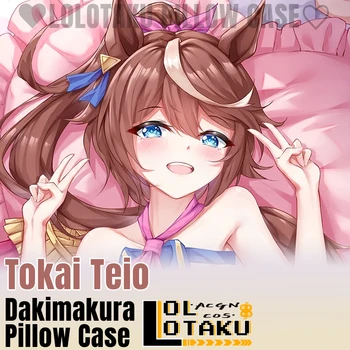 Tokai Teio Dakimakura Umamusume Красива калъфка за възглавница-дерби, обтягивающая цялото тяло, сексуална калъфка за домашно спално бельо, декорация, подарък Калъфка за възглавница