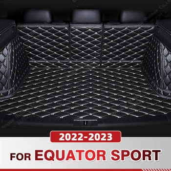 Автоматично Подложка за багажника Ford Equator Sport 2022 2023 Тампон върху Багажника на Колата Аксесоари за Защита на купето на Товарен Подложка