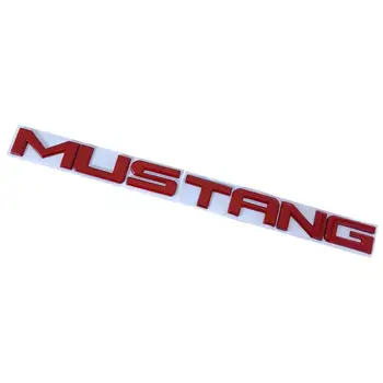 Автомобилна Стикер Червената Емблема На Mustang Крило На Багажника За Ford Focus Mk2 Fiesta Mk3 Mondeo Mk4 Ranger Kuga Mk7 C Max Fusion Аксесоари