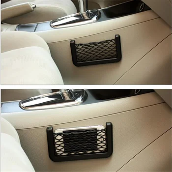 Автомобилна чанта за съхранение на еластичната мрежа за Polo на Volkswagen Tiguan Passat CC Golf Teramont EOS Scirocco Sharan Fox Ameo