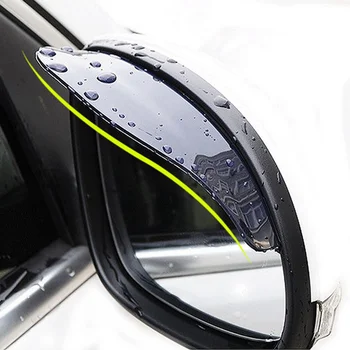 Автомобилни Аксесоари, Огледало за Обратно виждане Дъждобран За Вежди Volkswagen VW Jetta MK5 6 Golf 4 5 6 7 CC Tiguan Passat B5 B6 b7