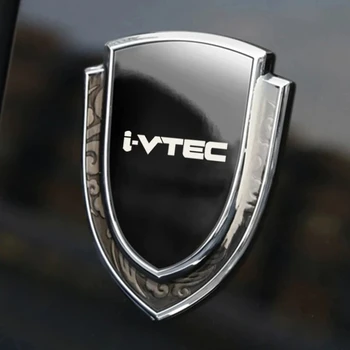 автомобилни стикери 3Dmetal accsesories автоаксессуар за Honda acura ivtec i-vtec dohc accord, civic