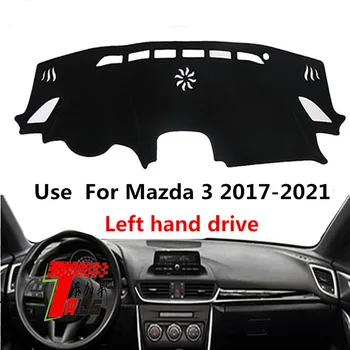 Висок клас анти-мръсна замшевая покриване на арматурното табло фабрика TAIJS за Mazda 3 2017-2021 с лявото волана