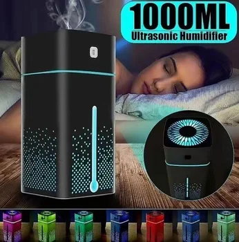 Воден Куб овлажнител на въздуха домакински тиха спалня офис бременни жени машина за ароматерапия с пречистващи спрей с голям капацитет