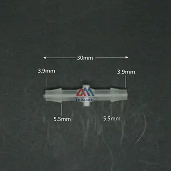 директен съединител 3.9 mm Пластмасов фитинг Материал senticosus connector Полипропилен маркуч за Свързване на тръби от PVC Дърводелски фитинг Аквариумный аквариум за риби