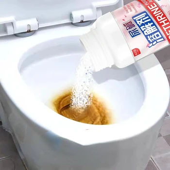Домакински разтворител на урината и луга, за пречистване на тоалетната чиния, мощно средство за премахване на котления камък с тоалетната чиния до жълти петна от урина