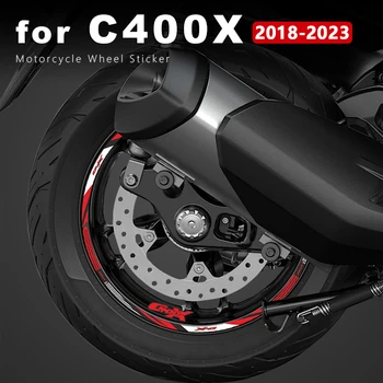 Етикети към Колелата на Мотоциклета Водоустойчива за BMW C400X Аксесоари C 400 X 400X 2018-2023 2019 2020 2021 2022 Стикер на Ръба на Лентата