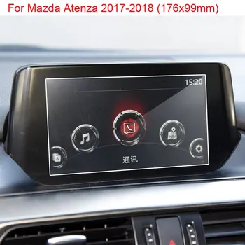 За Atenza Mazda 6 Интериора 2014-2020 Автомобилна GPS Навигация Закалено Стъкло Защитно Фолио За Екрана на Портативен Екран Автоаксесоари