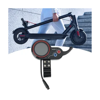 Измерител на арматурното табло електрически скутер NJAX-T 36V 48V Регулируема + бутон за превключване 6PIN за аксесоари за електрически скутер