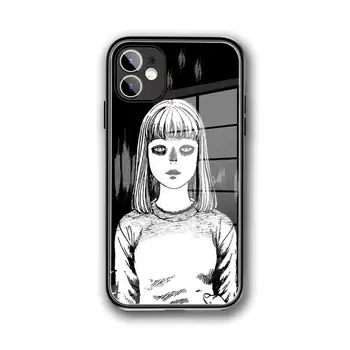 калъф за телефон junji ito Tomie от комикса на ужасите, калъфи за телефони от закалено стъкло за iPhone 11 12 Pro XR XS MAX 8 X 7 Plus 6S 12Mini cover