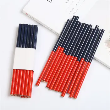 Канцеларски материали, инструменти за рисуване, специални сини и червени грифельные моливи, Маркировочный молив, два цвята моливи