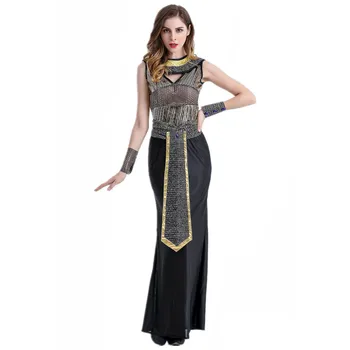 Карнавальная парти, Секси костюм на Клеопатра за жени, Египетска кралица на Нил, костюми за Cosplay, Маскарадное облечи за Хелоуин