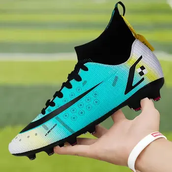 Качествена футболна обувка. Здрави футболни обувки на Diqna, Леки и удобни маратонки за футзала в насипно състояние, унисекс 34-45 размер