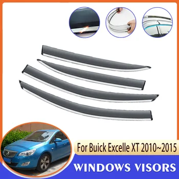 Козирка на Страничните Прозорци на Автомобила За Buick Excelle XT Хетчбек Holden Opel Astra 2010 ~ 2015 Защита От Дъжд И Дим За Вежди, Дефлектор, Аксесоари