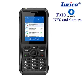 Мрежово радио 4G Inrico T310 Android 7,1 POC Уоки Токи Работи с Zello Real-пр сензорен екран, NFC, функция за снимане