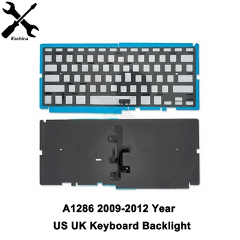 Нов Лаптоп A1286 САЩ, Великобритания Подсветка на клавиатура За Apple Macbook Pro 15 