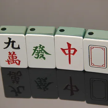 Нова необичайна творческа запалка за махджонг, надуваеми изискана малка запалка за mahjong с открит пламък, мини-забавни декорации