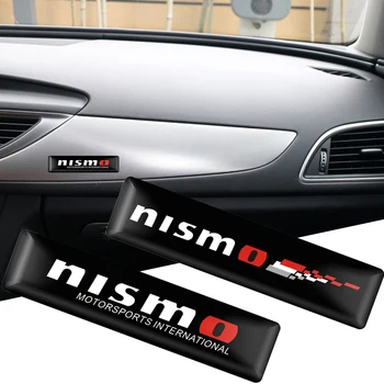 Оформление на автомобила 3D Стикери С Емблемата на Nismo За Интериора на Колата Епоксидни Декоративни Стикери За Nissan Nismo X-Trail Juke Teana Sylphy Altima