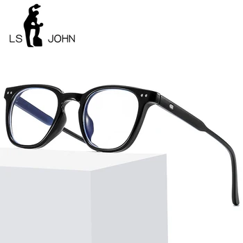 Очила на корейската марка със защита от синя светлина Дамски Дизайнерски Свръхлеки Компютърни блокер очила Мъжки Луксозни Квадратни очила в рамки