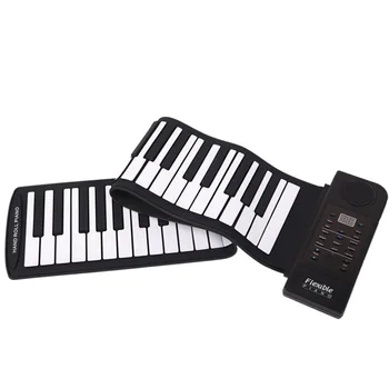 пиано с 61 клавишным ръчен валяк, преносим електронен орган, сгъваема електронен орган, електронен орган с 61 клавишным ръчен валяк, външен звук