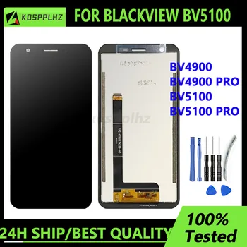 Подмяна на 5,7-инчов LCD дисплей + дигитайзер с докосване на екрана в събирането за Blackview BV4900 Pro, BV5100 Pro + инструменти