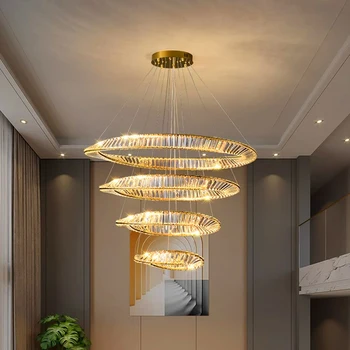 Полилей за трапезария в скандинавски стил, висящи лампи блясък, висящи осветителни тела за монтаж на таван, осветление в помещението