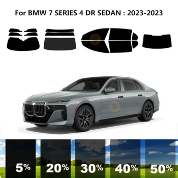 Предварително Обработена нанокерамика car UV Window Tint Kit Автомобили Прозорец Филм За BMW 7 СЕРИЯ, G11/G12 4 DR СЕДАН 2023-2023