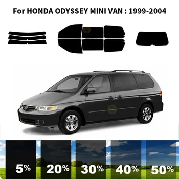 Предварително Обработена нанокерамика car UV Window Tint Kit Автомобили Прозорец Филм За МИНИ-ВЭНА HONDA RA6 RA8 ODYSSEY 1999-2004