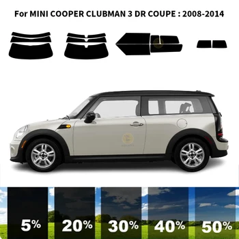 Предварително Обработена нанокерамика car UV Window Tint Kit Автомобили Прозорец Филм За MINI COOPER CLUBMAN 3 DR COUPE 2008-2014