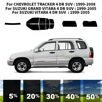 Предварително Обработена нанокерамика car UV Window Tint Kit Автомобили Прозорец Филм За CHEVROLET TRACKER 4 DR SUV 1999-2008