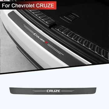 Стикер за защита на багажника на колата е от въглеродни влакна за Chevrolet cruze T Стикери на автомобилни аксесоари