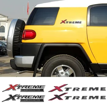 Стикер с Емблемата на Задния Багажник на Автомобил с Логото на XTREME за Toyota LandCruiser Yaris Camry, Corolla, Vios Страничната Иконата на Каросерията на Автомобила на Стикера