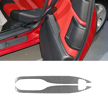 Стикери за украса на рамката на таблото Подлакътник на задната врата от въглеродни влакна, Аксесоари за интериора на колата е Mazda RX8 RX-8 2004-2008