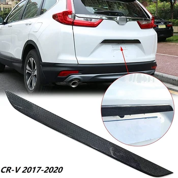 Тампон на Капака на Багажника От Неръждаема Стомана В Стила на Въглеродни Влакна За Honda CR-V, CRV 2017-2020