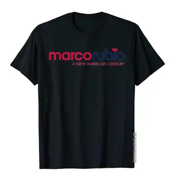 Тениска Marco Rubio For President 2016 семеен принтом На тениската, памучни блузи, тениски за мъже, всеки ден