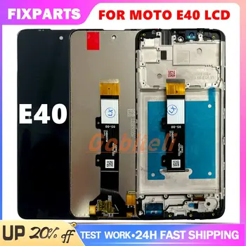 Тестван За Motorola Moto E40 LCD XT2159 Сензорен Дисплей Дигитайзер В Събирането на За Дисплея на MOTO E40