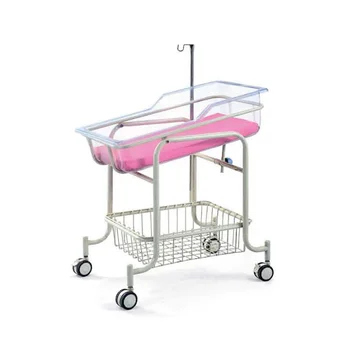 Удобна медицинска детска количка, легло за новороденото в детска болница, новородени, болници, акушерство
