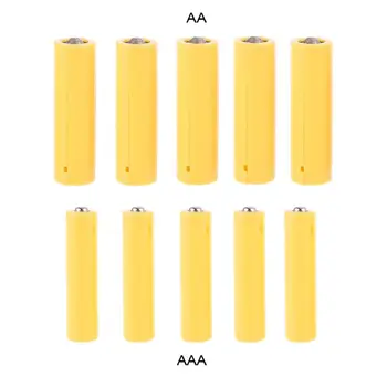 Универсална фалшива батерия без захранване размер AAA AA за диригент-контейнер черупки