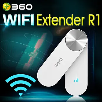 360 WiFi Удължител R1 Безжична Мрежа WiFi Усилвател Ретранслатор Wifi-Удължител Усилвател на сигнала на Безжичната WIFI Разклонител на сигнала USB