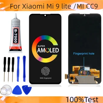 6,39-инчов LCD дисплей MiCC9 за Xiaomi Mi 9 lite LCD сензорен дисплей и цифров преобразувател в събирането За Xiaomi Mi CC9 Lcd