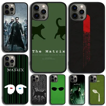 Калъф за телефон Movie The Matrix За iPhone 15 14 SE 2020 XR XS 11 12 13 Pro MAX 7 8 Plus